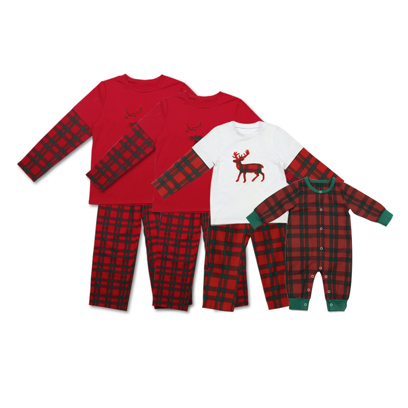 Matching Outfit Children Parent Sets Home Wear Festival Clothing Family Pajamas