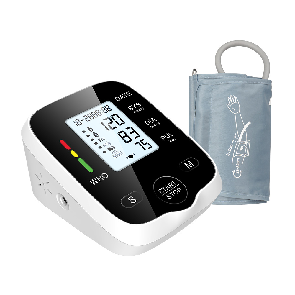 CE ISO Approved Medical Sphygmomanometer Bp Monitor With Voice Function Digital Blood Pressure Monitor