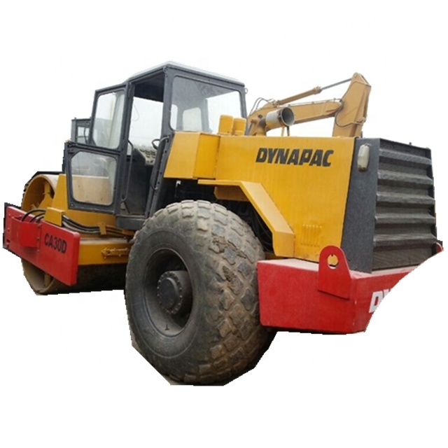 Подержанный дорожный каток Dynapac CA 30D CA30D CA25D CA251, Подержанный одиночный дорожный каток
