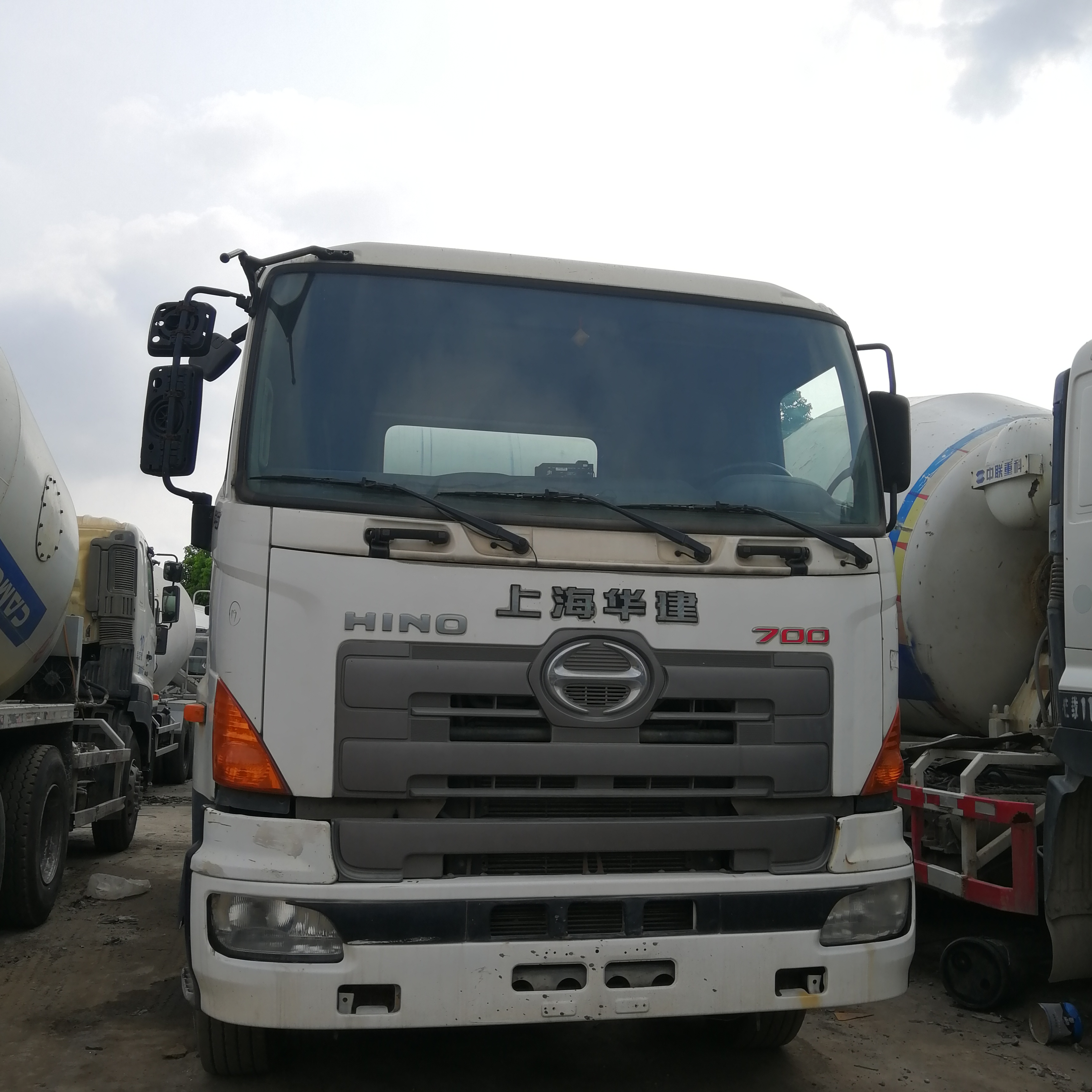 Продажа б/у бетономешалки HINO 700 высокого качества по низкой цене, б/у Бетономешалка на экспорт