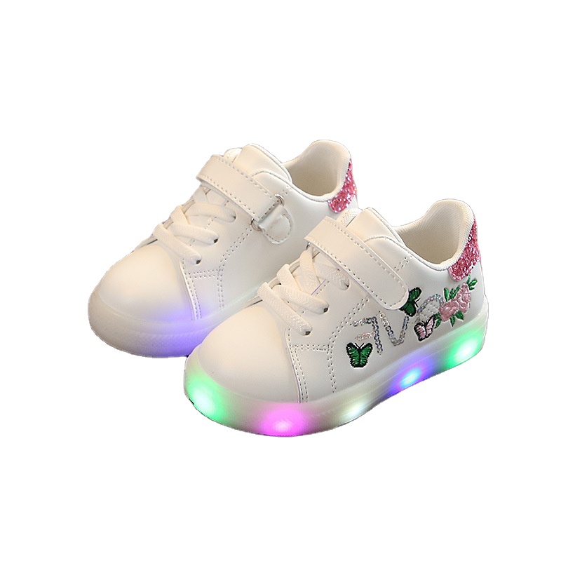 new style candy color cheap comfortable fashion led flashing light shoes kids led flash shoes kids children
