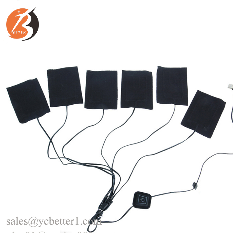 USB-грелка графеновая инфракрасная электрическая для одежды