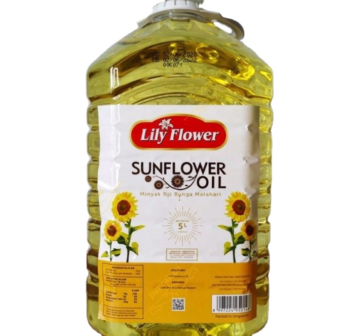 Pure Sunflower cooking oil Europe standard