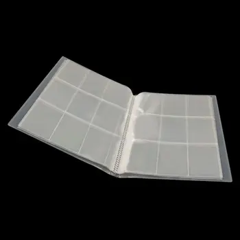 plastic flip game card holder collection book with 4 slots inner page Trading card collectors folder