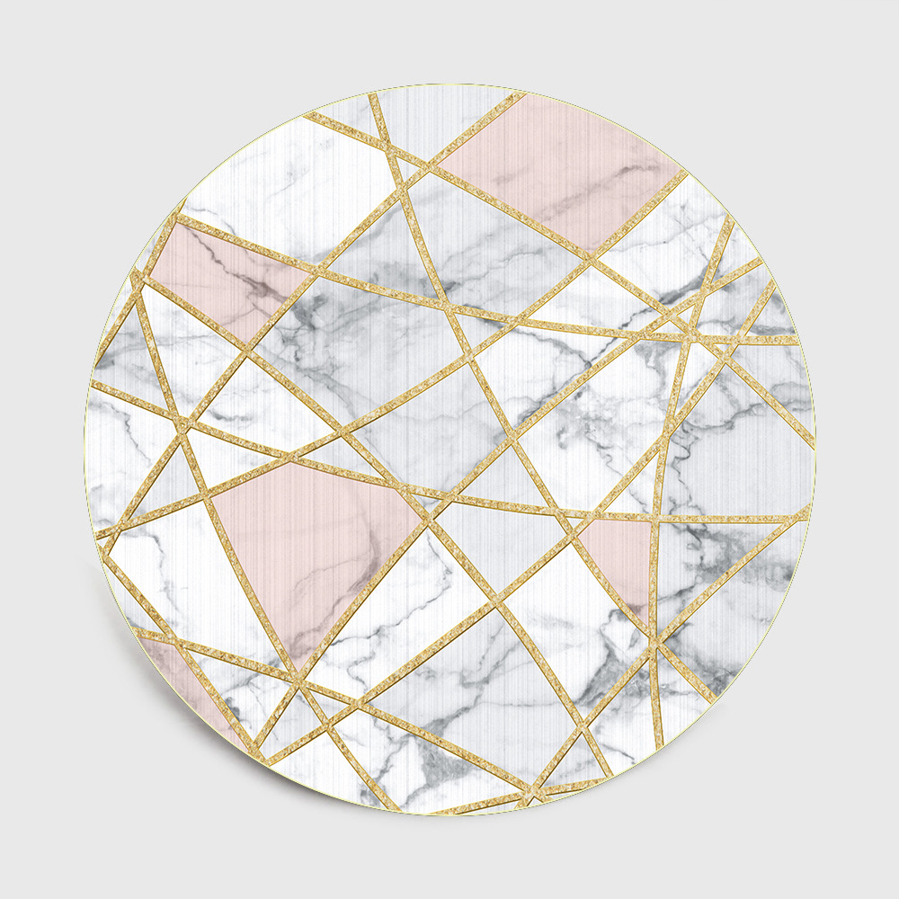Simple Nordic Round Carpet Living Room Coffee Table Bedroom Carpet Hanging Basket Computer Chair Cushion