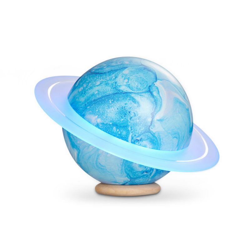 Smart Night Light Lamp Ambient Light with Timing seting USB Charge Planet Music Light Moon lamp for Party Bedroom Home Decor
