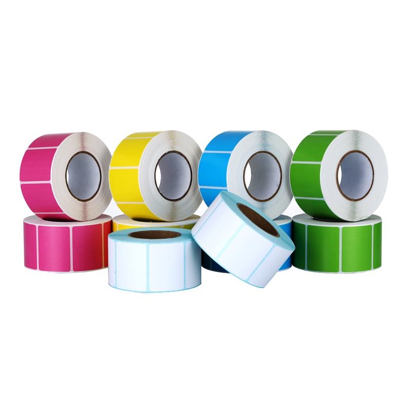 wholesale shipping labels waterproof blank self adhesive paper roll