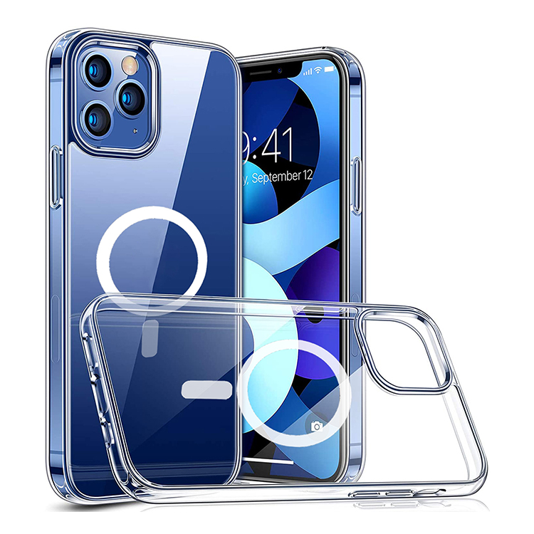 Прозрачный чехол для iPhone 12, прозрачный мягкий чехол magsafing для iphone 12 pro оригинальный