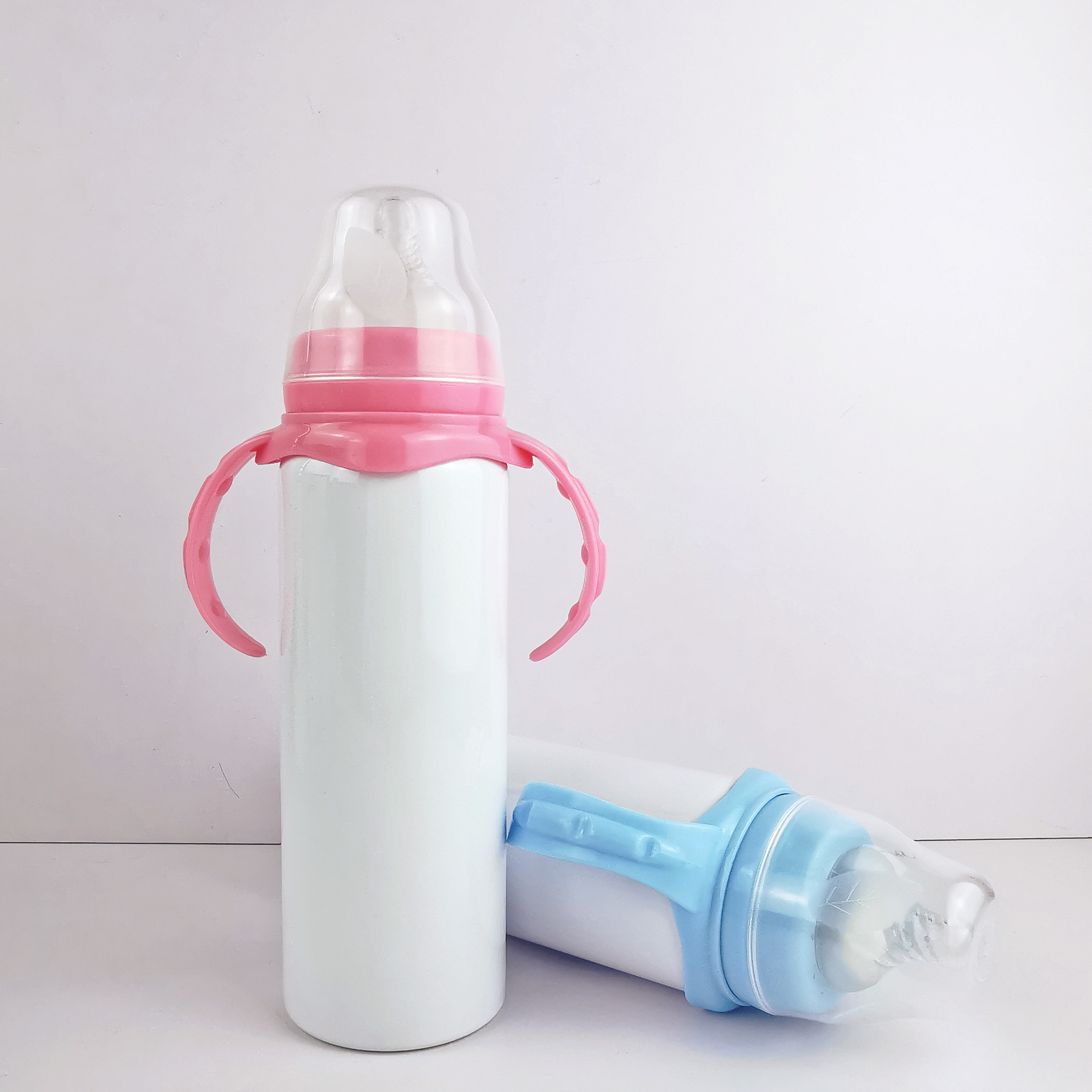 Прямая сублимационная чашка sippy объемом 8 унций, заготовки, детская бутылка для воды из нержавеющей стали, оптовая продажа