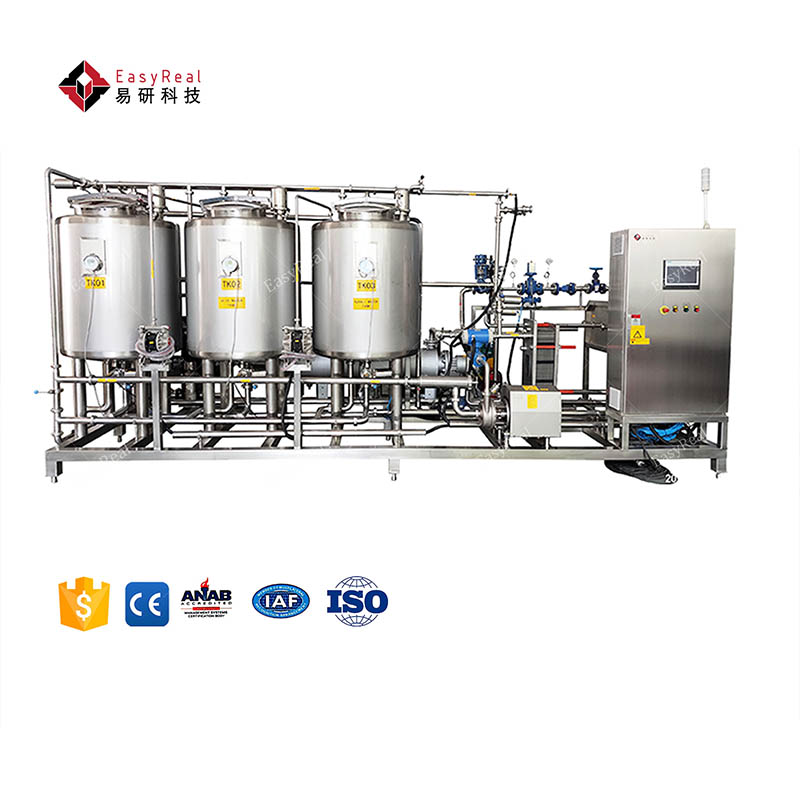 Automatic CIP Cleaning Tank Washing Machine CIP Unit System for Milk Dairy Juice in China