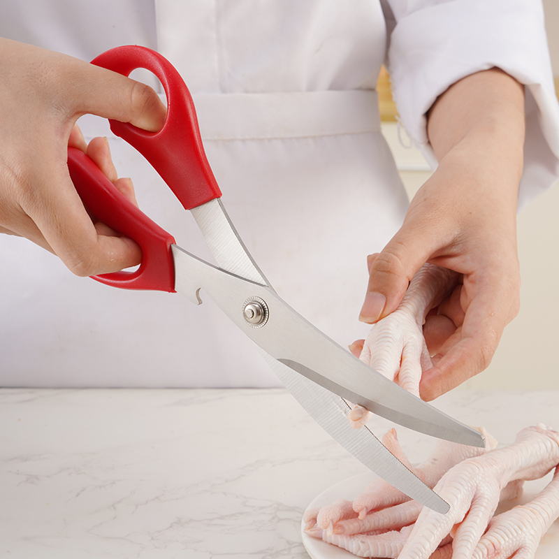 Wholesale Multifunction bbq tool sharp blade Scissors Chicken Bone Shears Vegetable Scissors Kitchen Stainless Steel
