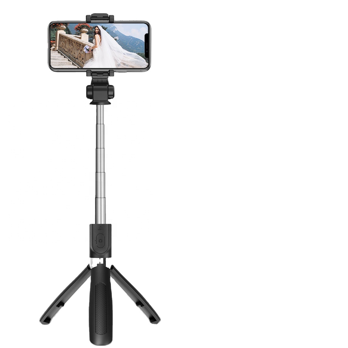 L01s hidden Design wireless remote control tripod ps black selfie stick
