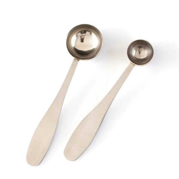 Stainless Steel Coffee Matcha Tea Spoon Metal Measuring Coffee Spoon