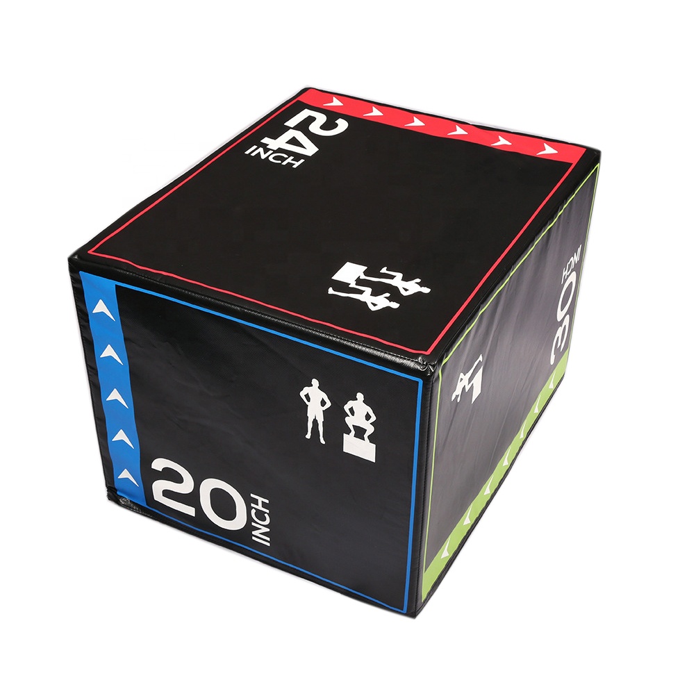 3 in 1 gym equipment training jumping box plyo soft box fitness jump box