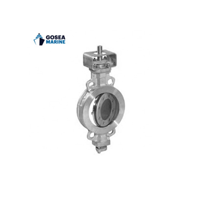 Marine Centric Type Spring Manual Operated Butterfly Valve