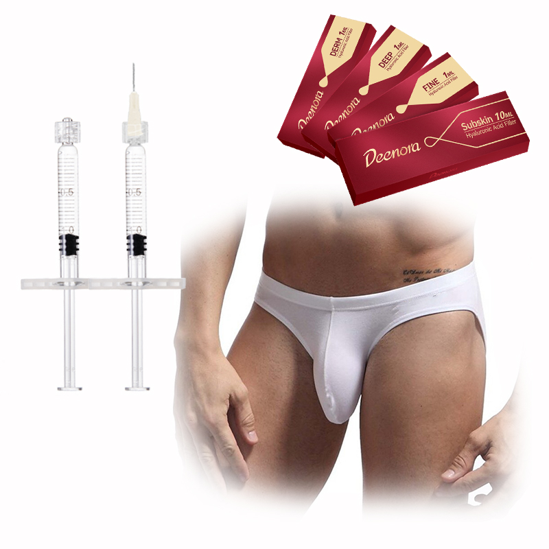 Hot sale injectable penis enlargement cross link 10ml 20ml gel breast filler injection