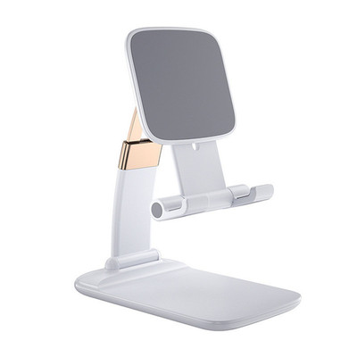 Multi-functional metal mobile phone tablet PC desktop stand lazy retractable folding tablet stand