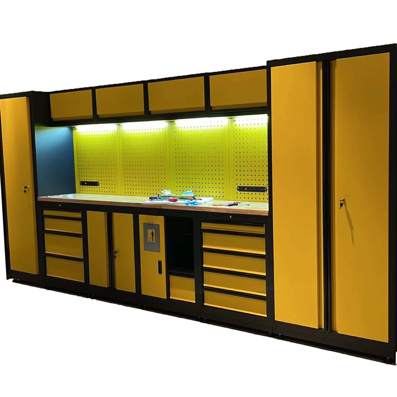 Customized Stanley Combined Removable Tool Boxes and storage cabinet Workshop Garage Storage Workbench Tool Cabinet
