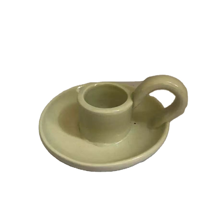 DiYue Housewares DIY216221 Nordic Home Decoration Gift Wholesale Christmas Candlestick Stand Ins Pottery Ceramic Candle Holder