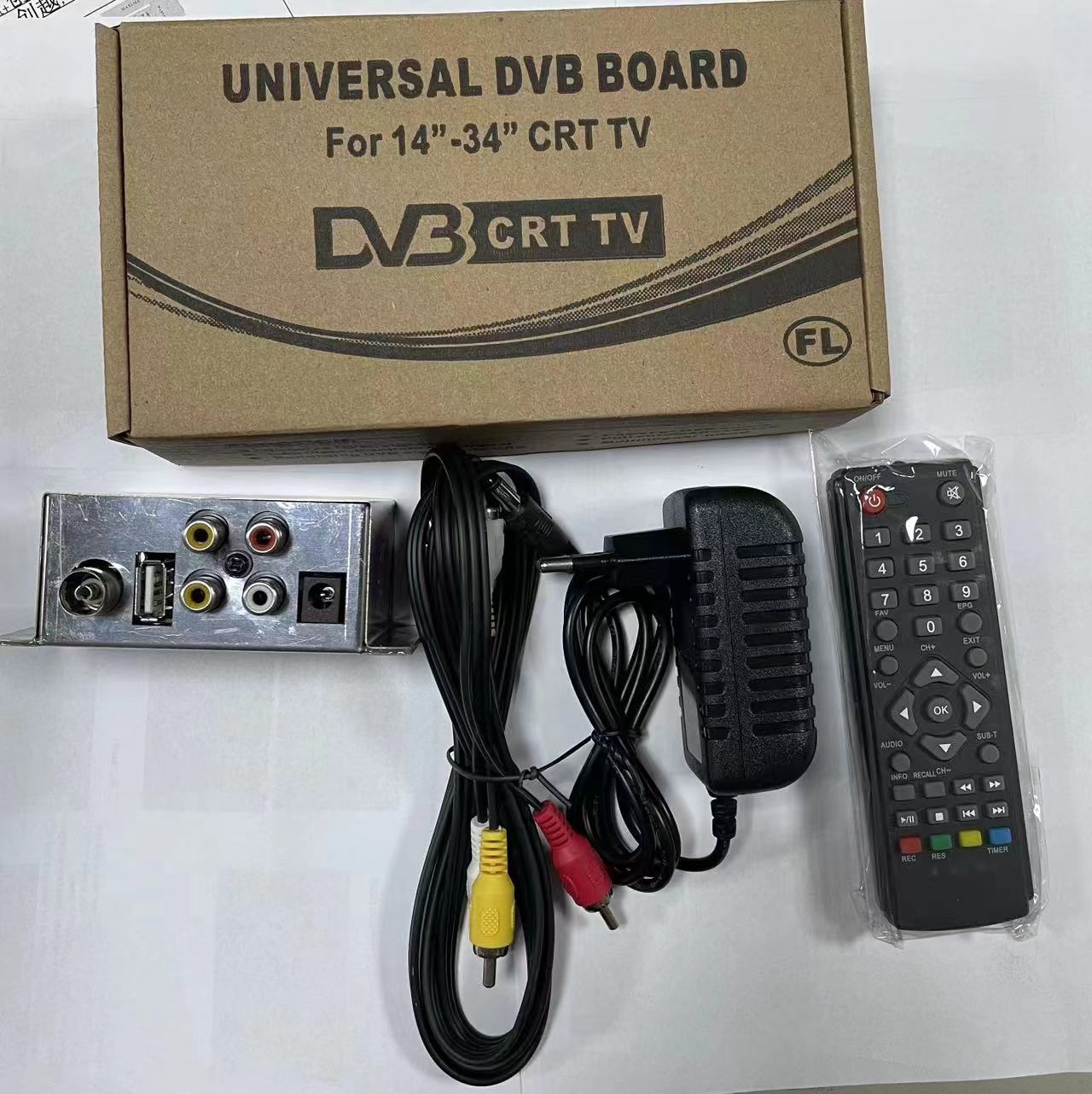 Цифровое телевидение DVB-T2 компьютерной приставки к телевизору Универсальный цифровой сигнал для всех размеров для переработки CRT телевизоров/LED-Телевизор