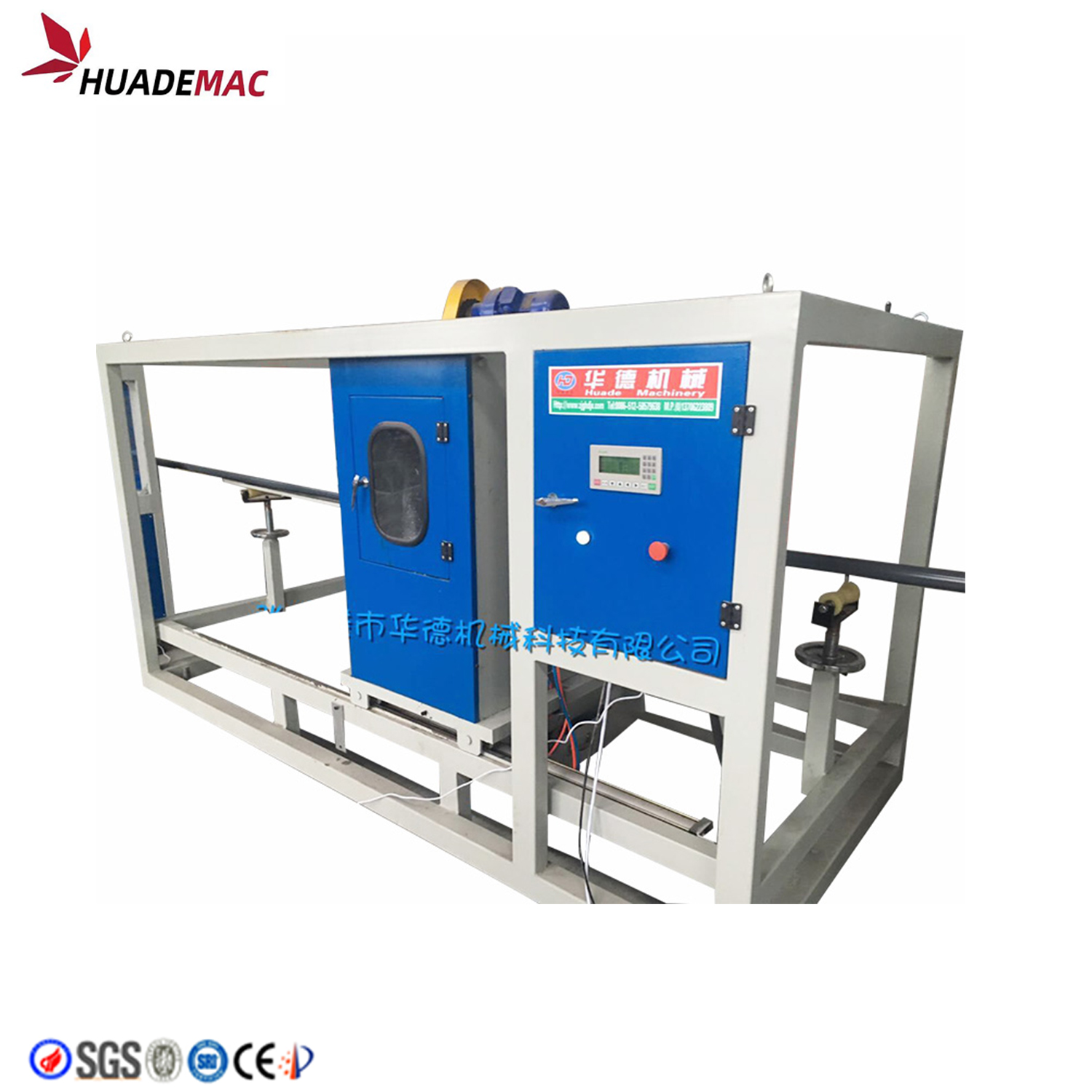 Plastic PVC HDPE pipe cutting machine good price for sale pipe cutter