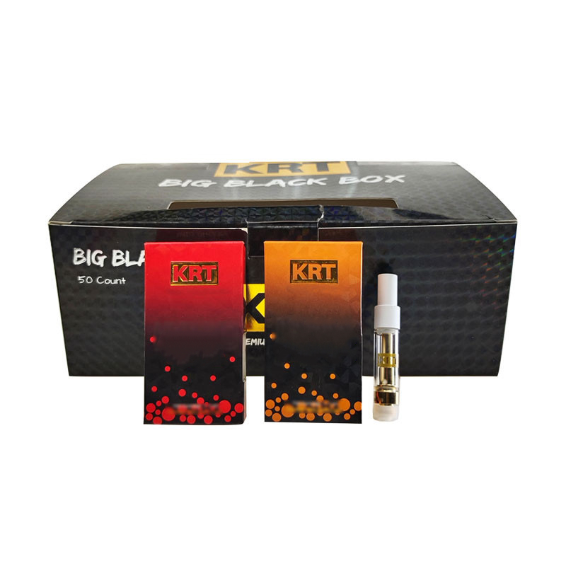Заказная упаковочная коробка 510 одноразовый CBD Cart KRT керамический Vape картридж
