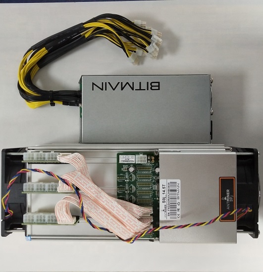 100% Аутентичный ASIC miner Antiminer s9 S9i 13,5 T BTC miner