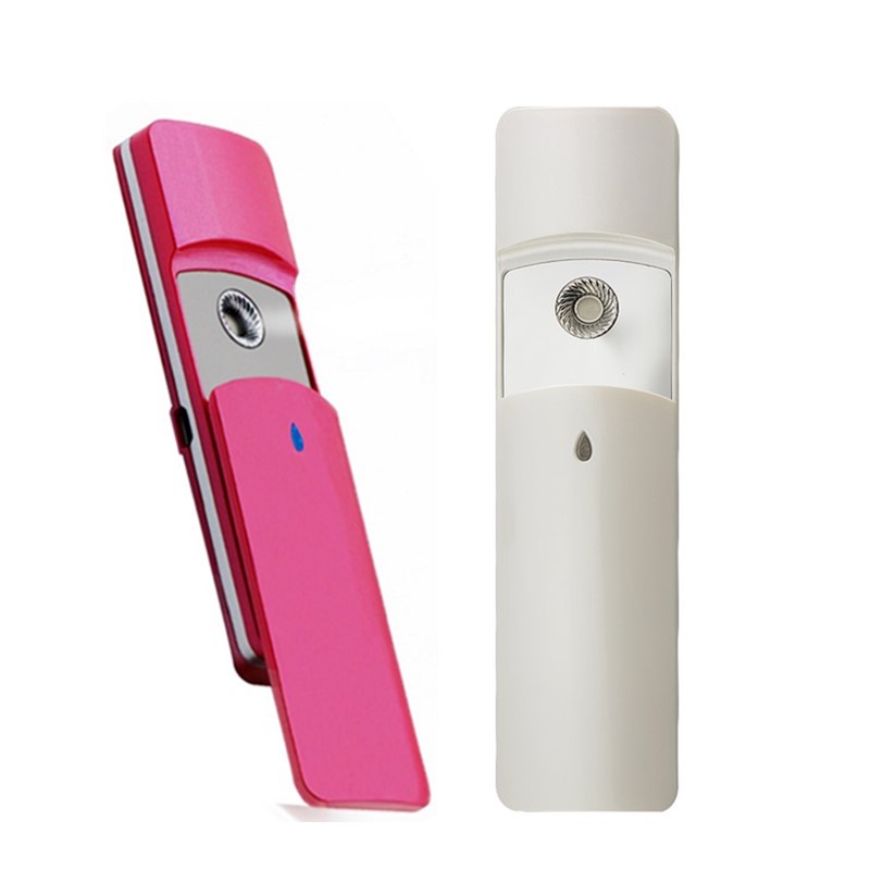 screw tank black nano dimension mist spray electric nano atomizer facial water mini spray usb machine