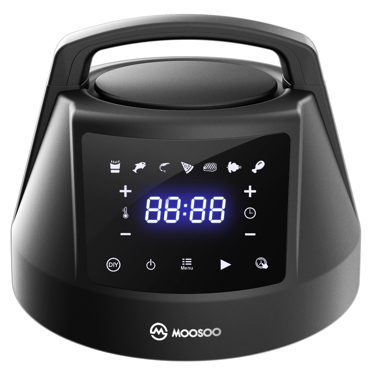 Крышка для фритюрницы MOOSOO для мгновенной электрической скороварки, масляная воздушная фритюрница, цифровая воздушная фритюрница