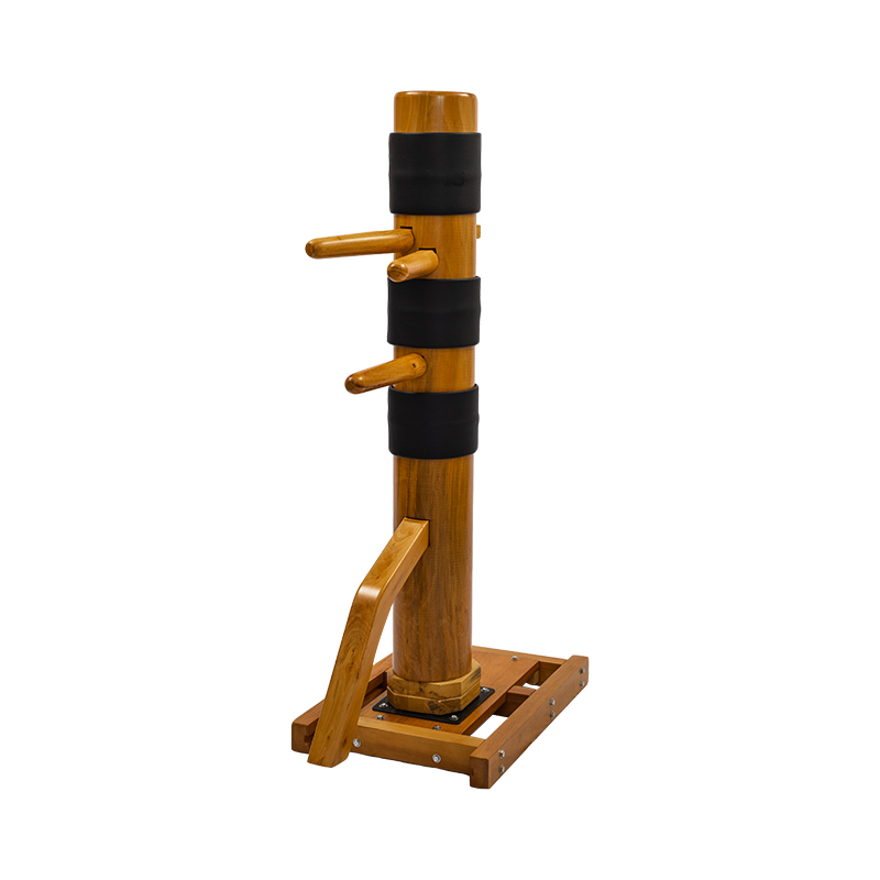 Wholesale selling Chinese Style Martial Art Wing Chun Training Dummy Kung Fu burlywood Wooden Dummy