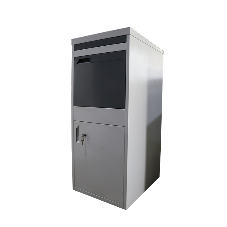 Outdoor Free Standing Smart Parcel Lock Manufacture Posts Stainless steel Box Packaging Waterproof Letterbox