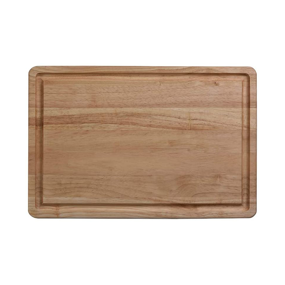 Customized LOGO Acacia Wooden Serving Board Thick Wooden Chopping Board Camphor Cutting Board For Food Service