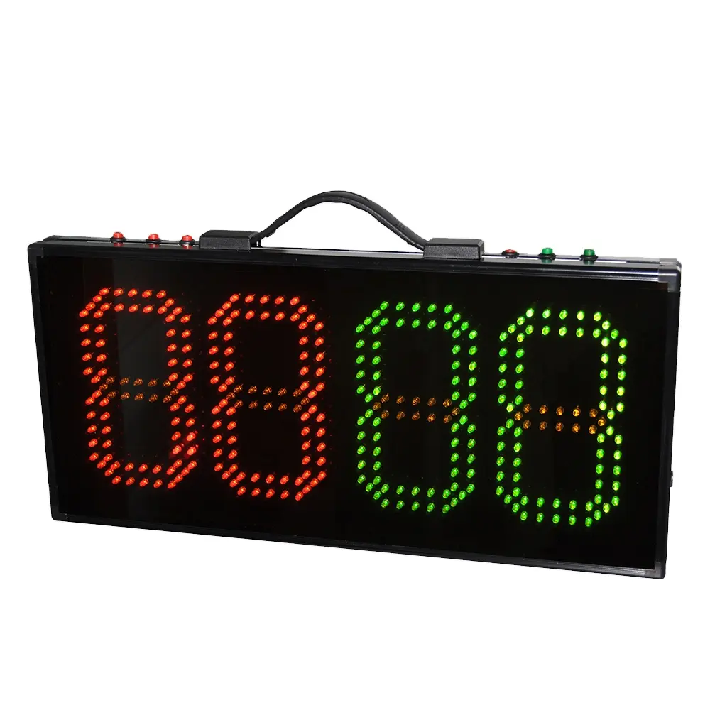 Football substitution board to change player single side football substitution board electronic digital football board display