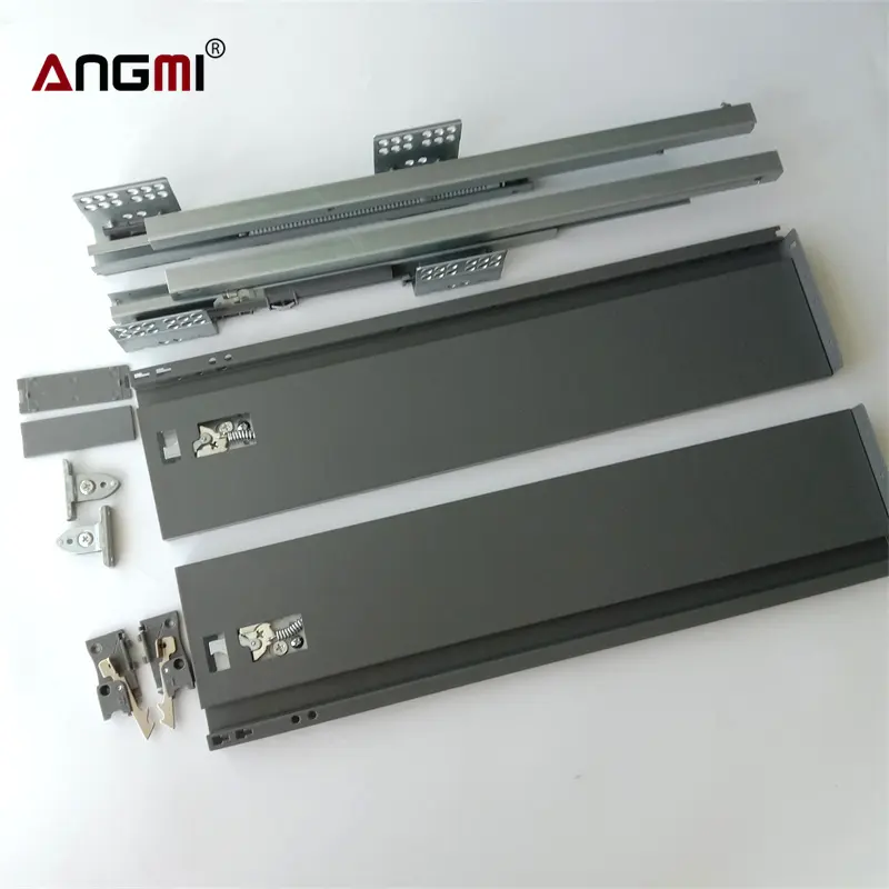 Hot Sale Soft Close Undermount Drawer Slides Metal Box Drawer Slide