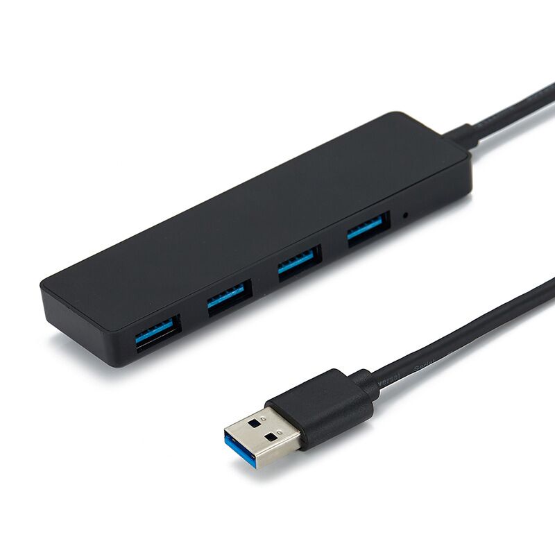 4-портовый USB 3,0 концентратор, мини USB разветвитель многопортовый удлинитель для настольного компьютера ПК, Xbox, PS4, ноутбуки, thunderbolt