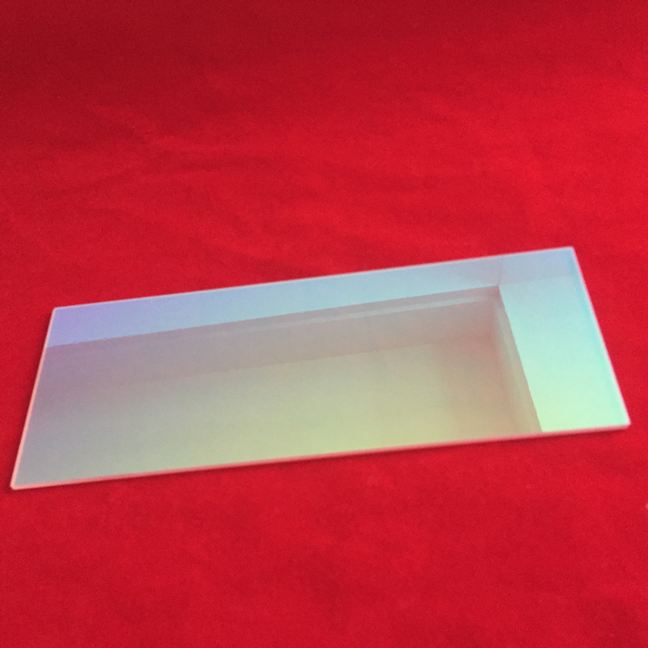 Square 800mm length clear transparent uv quartz glass for uv lamp