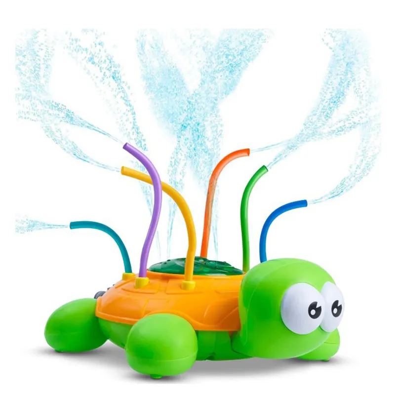 Animal Water Spray Sprinkler for Kids Rotatable Water Splash Spray Toy for Summer Lawn Yard Outdoor Play Games