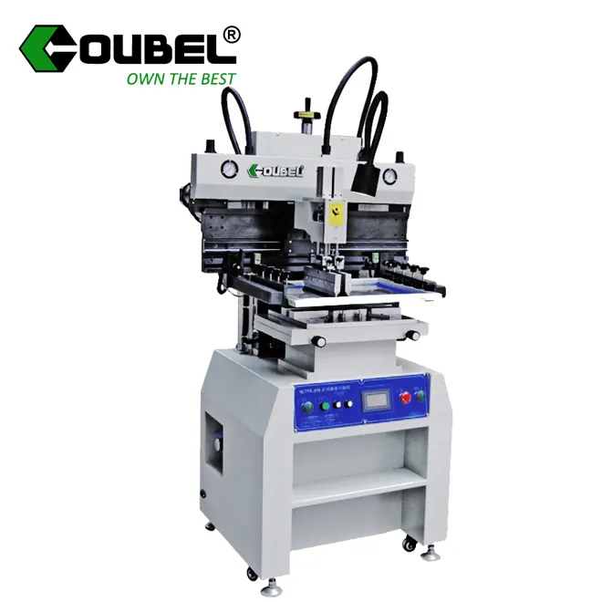 high quality semi-auto SMT PCB printing machine for solder paste with CE