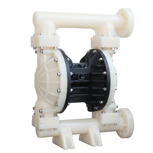 PP Plastic aluminum stainless steel shell Air compressor drive no motor dry run diaphragm pump