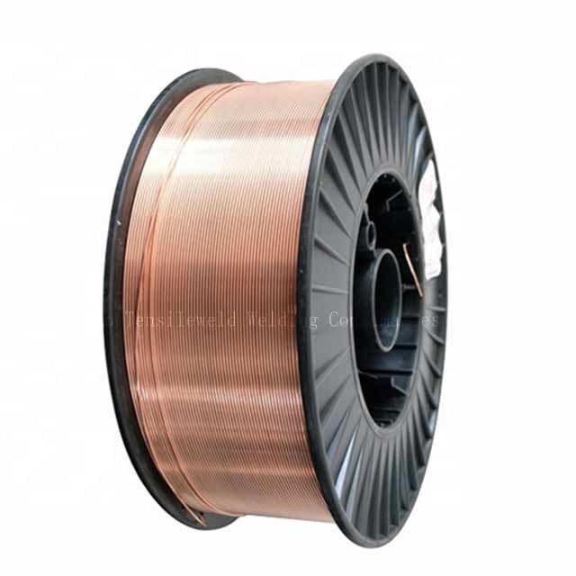 China Welding wire Manufacturer 0.8mm - 1.2mm 5kg/15kgs Per Spool ER70S-6 Sg2 Co2 Welding Wire