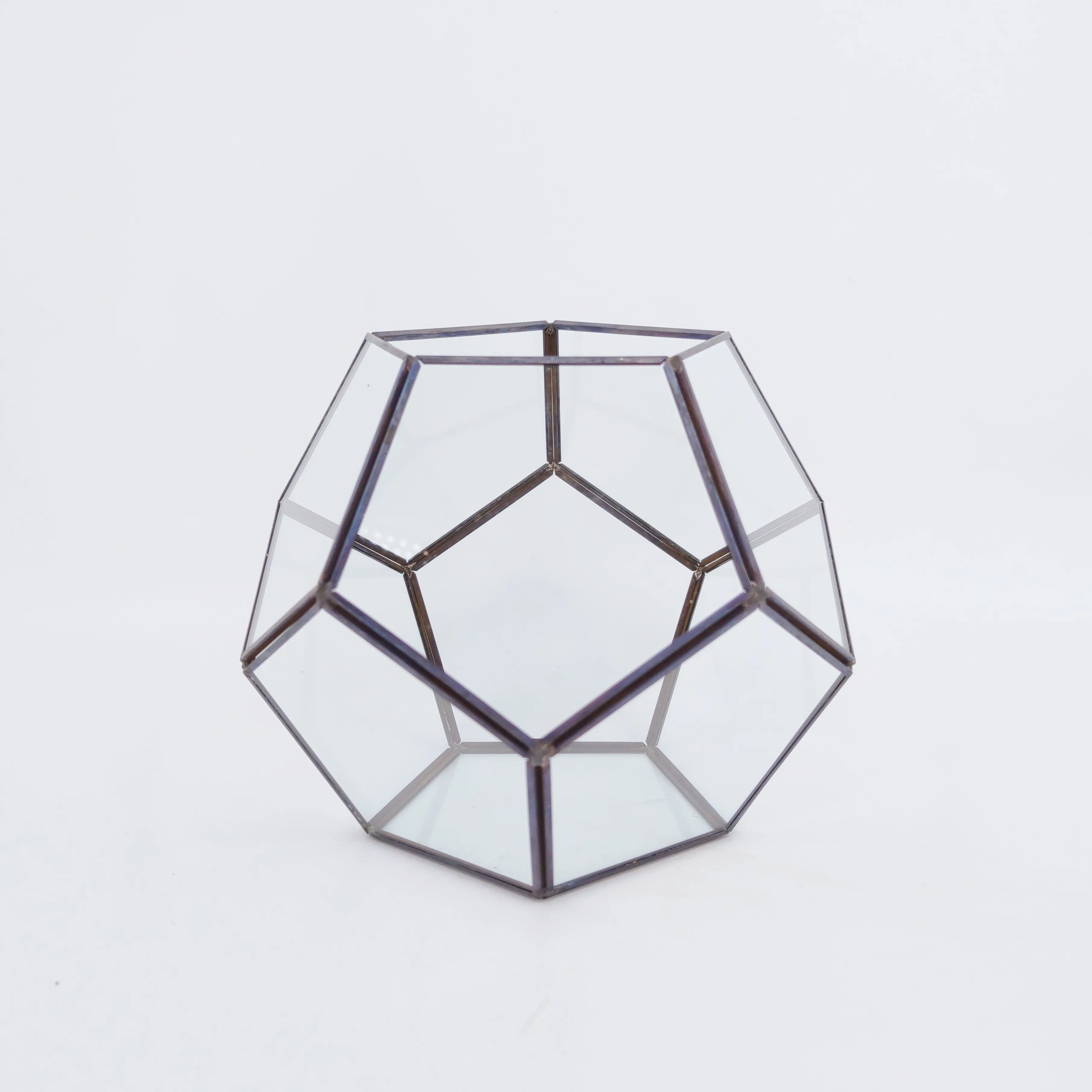 Creative Desk Geometric Terrarium Glass With Modern Style For Home Decoration
