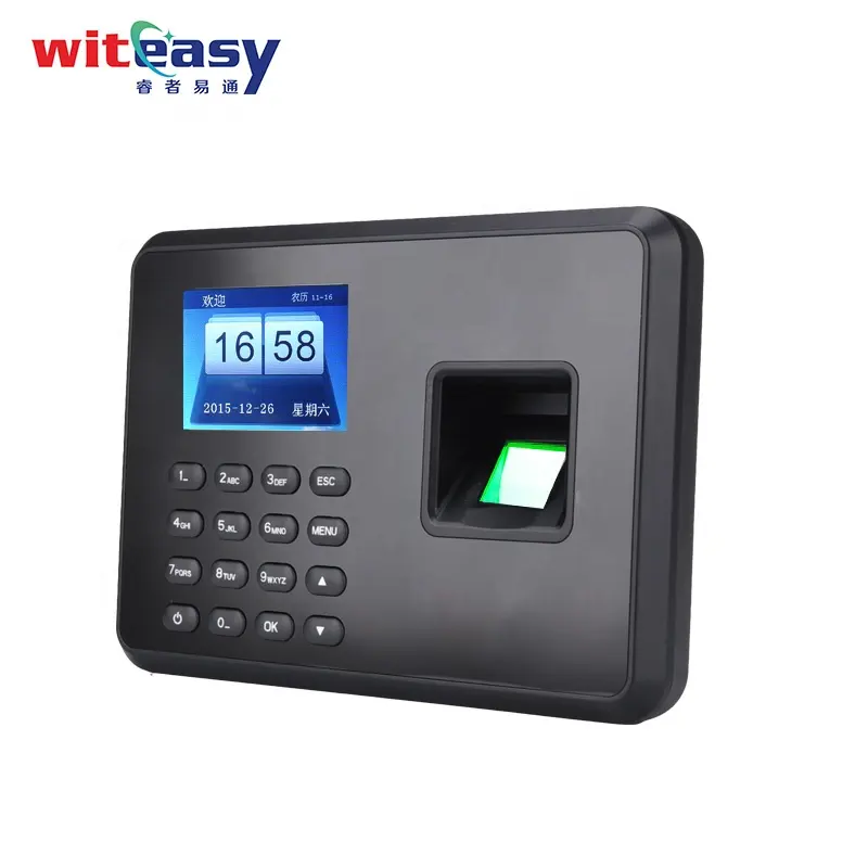 Biometric Fingerprint time recording Smart Attendance Clock Employee Recognition Device Electronic Machine