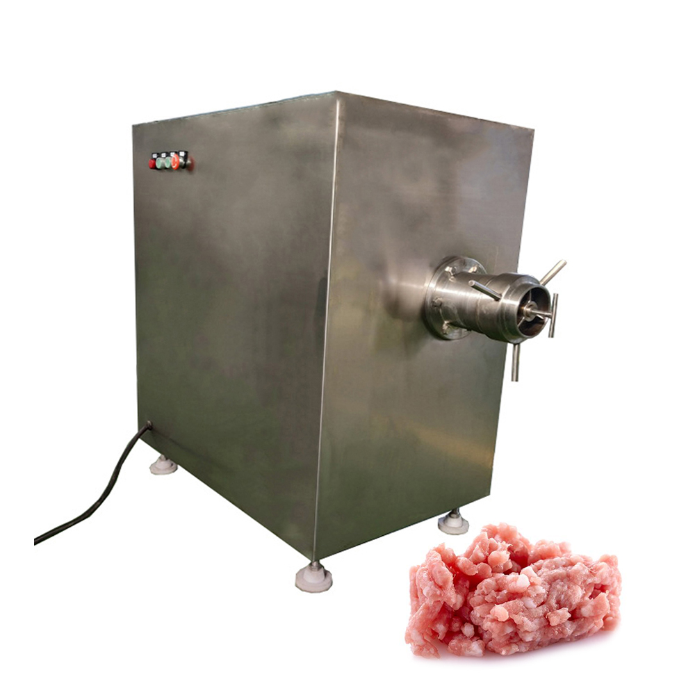 High quality multipurpose automatic heavy duty commercial kitchen stainless steel industrial electric frozen chicken meat mincer