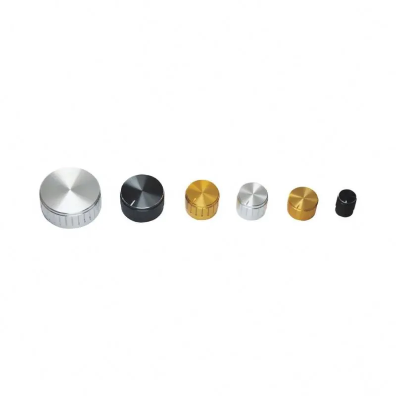 17x17mm 18T Aluminum Alloy Potentiometer Volume Control Knob