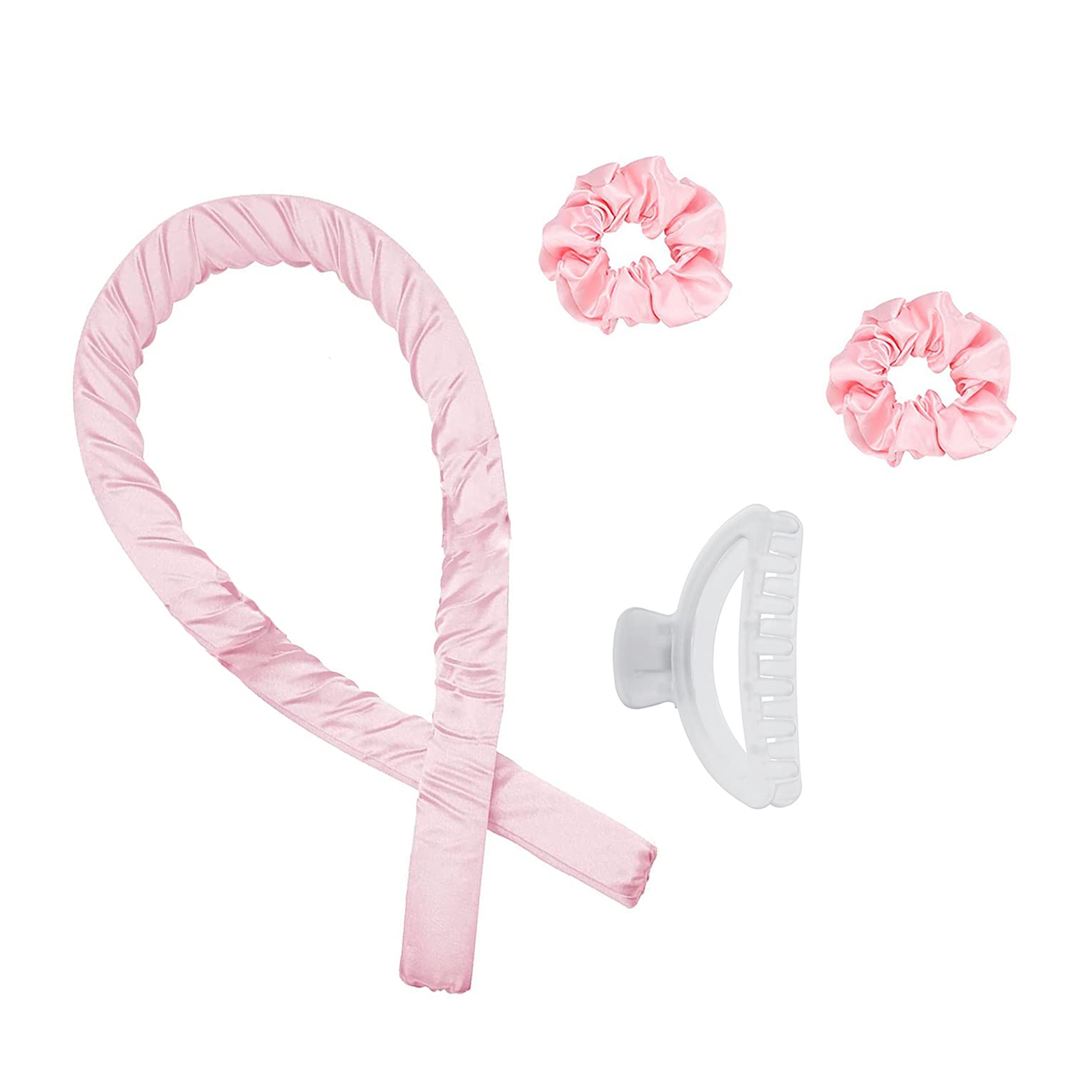 Curlers Set Silk Blue Mulberry For Long Pink Headband 2021 Satin Heatless Hair Curler