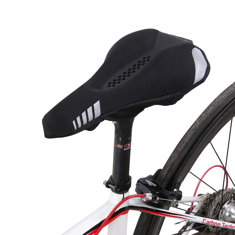New Arrival Reflective Cool Memory Foam Gel Heat Resistant Bike Seat Covers