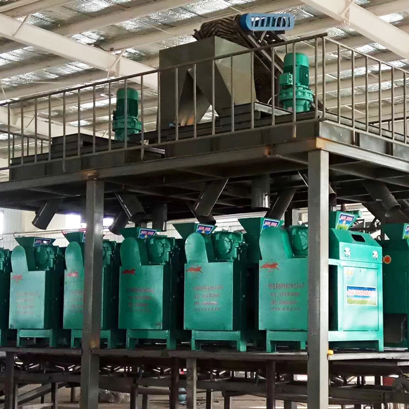 Smart Solutions Double Roller Pelleting Machine Granular Fertilizer Npk Production Line