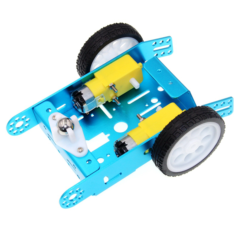DIY RC Car Kit 2WD Robot Car Chassis With Two TT Motor And Robot Wheel