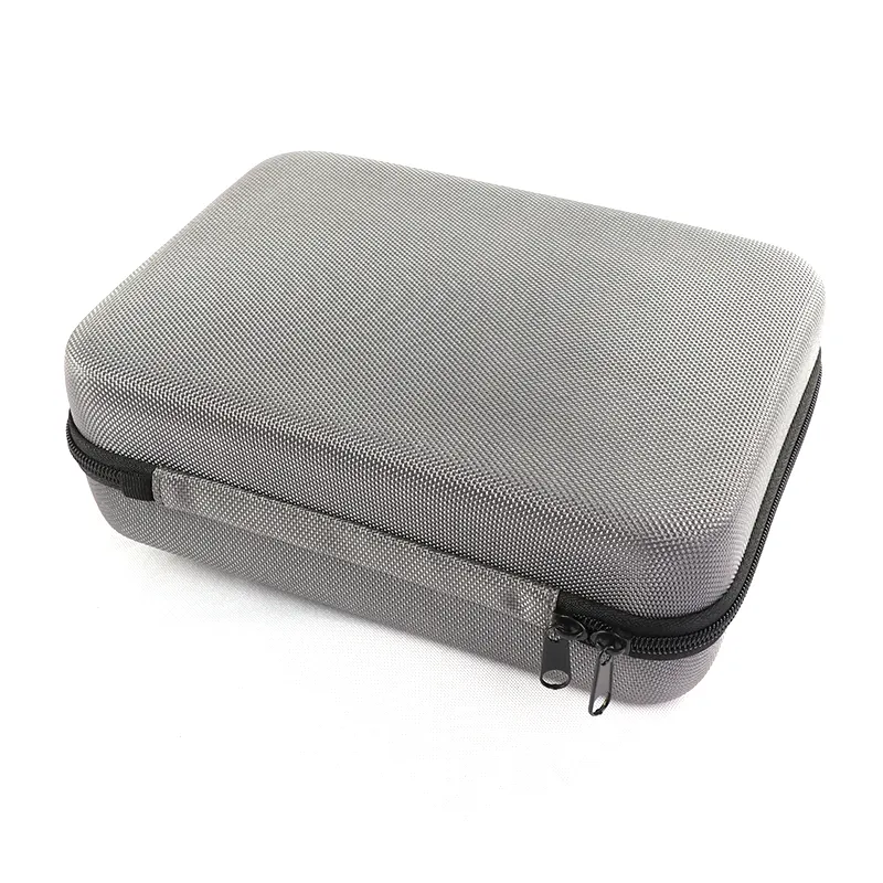 Hot selling oxford fabric grey small hand carry skin care tools travel bag