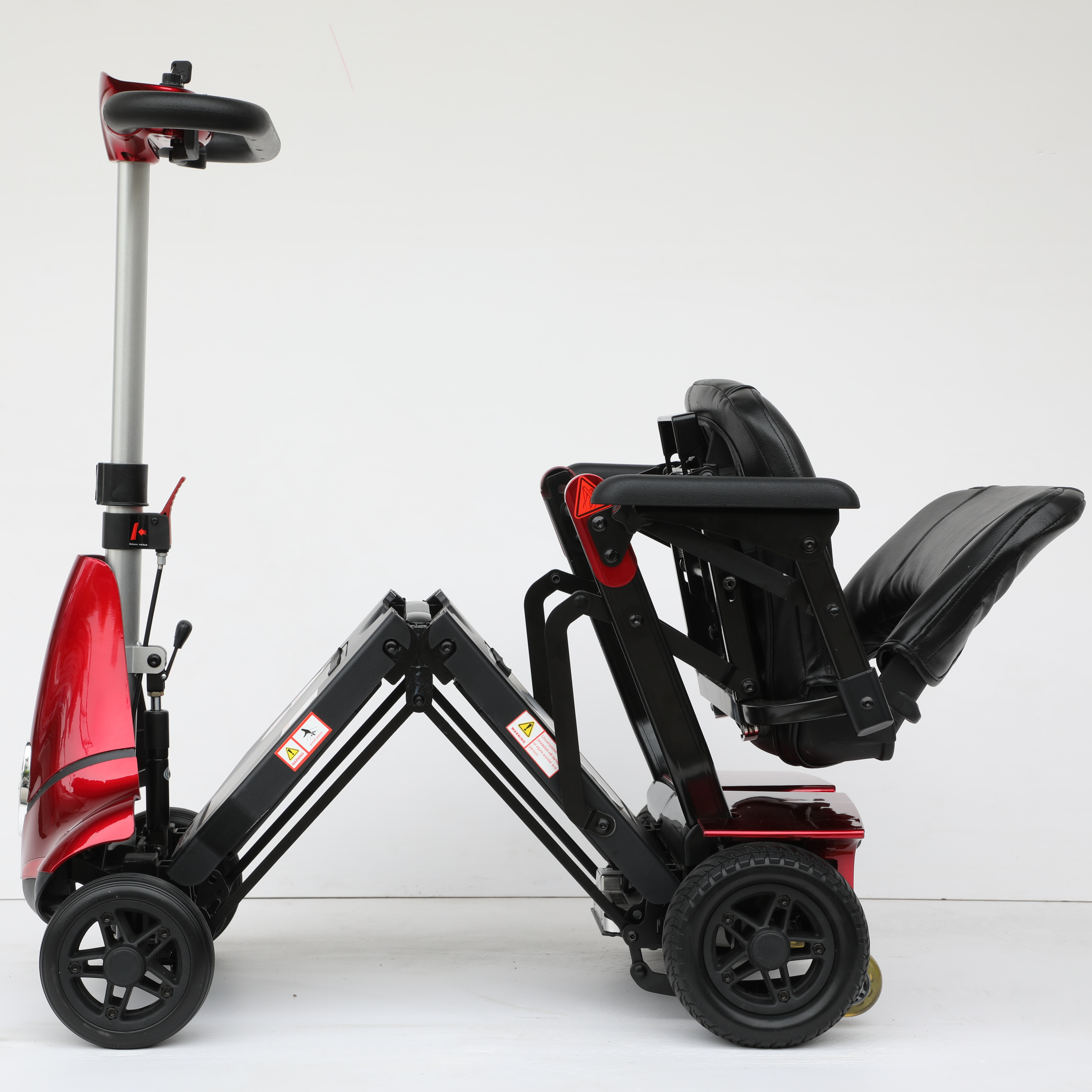 Portable folding disabled 4 wheel electric mobility scooter for elder